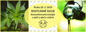 Rostlinné oleje – koncentrovaná energie pro krásu i výživu @ Kosmetika hrou Praha