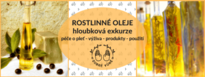 Rostlinné oleje – péče o pleť, výživa, použití, produkty @ KMC Knoflík